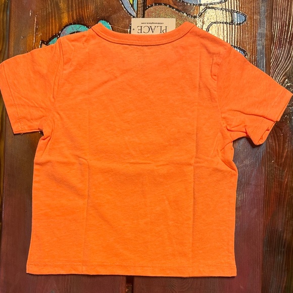 The Children's Place Orange Bulldozer Tee - Picture 4 of 4
